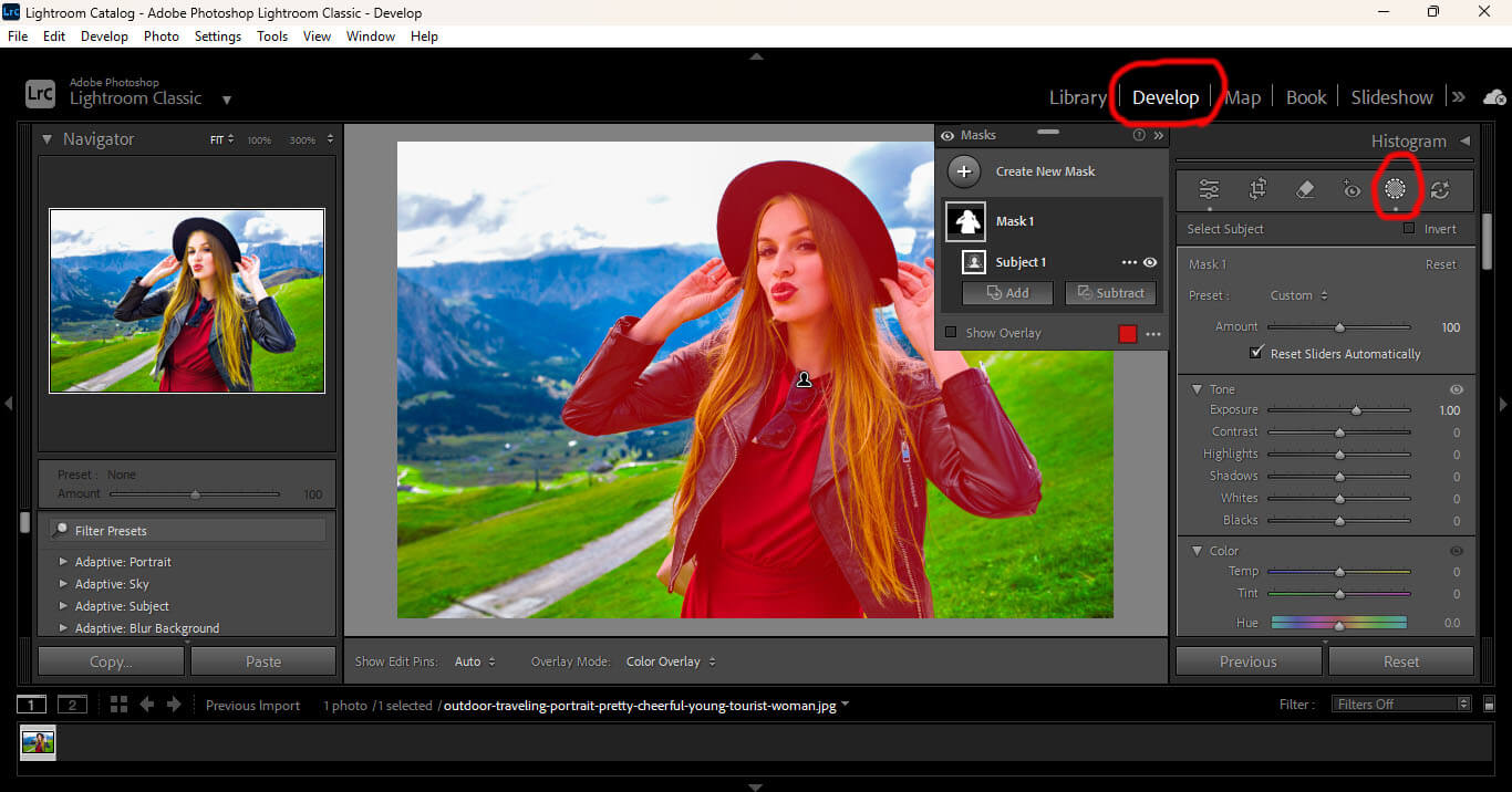 Lightroom’s Masking tools